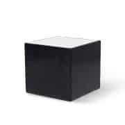 Eventmobiliar Cubix Tisch schwarz